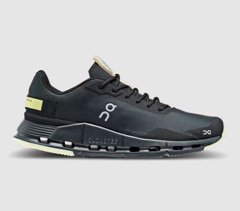 On Running Cloud Shoes Men's Cloudnova Form-Black | Hay