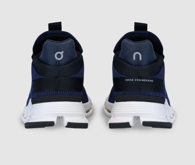 On Running Cloud Shoes Women's Cloudnova-Navy | White