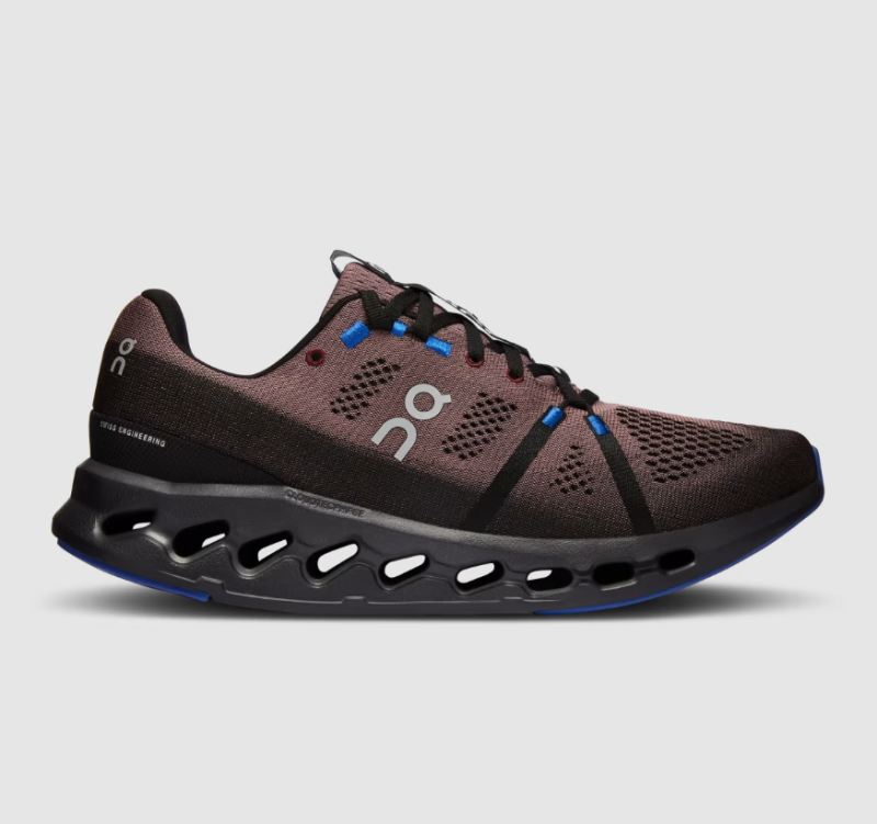 On Running Cloud Shoes Men's Cloudsurfer-Black | Cobalt