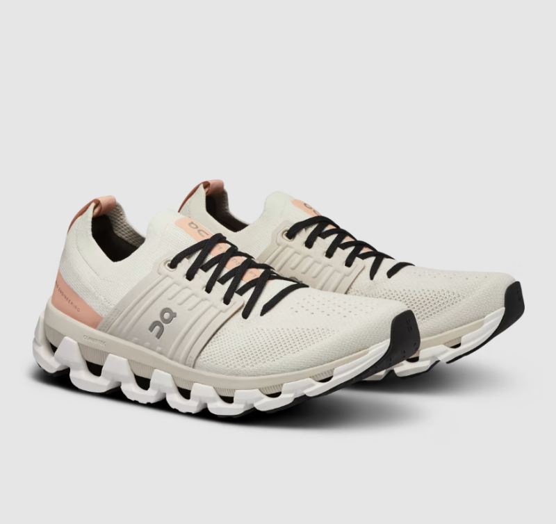 On Running Cloud Shoes Men's Cloudswift 3-Ivory | Rose