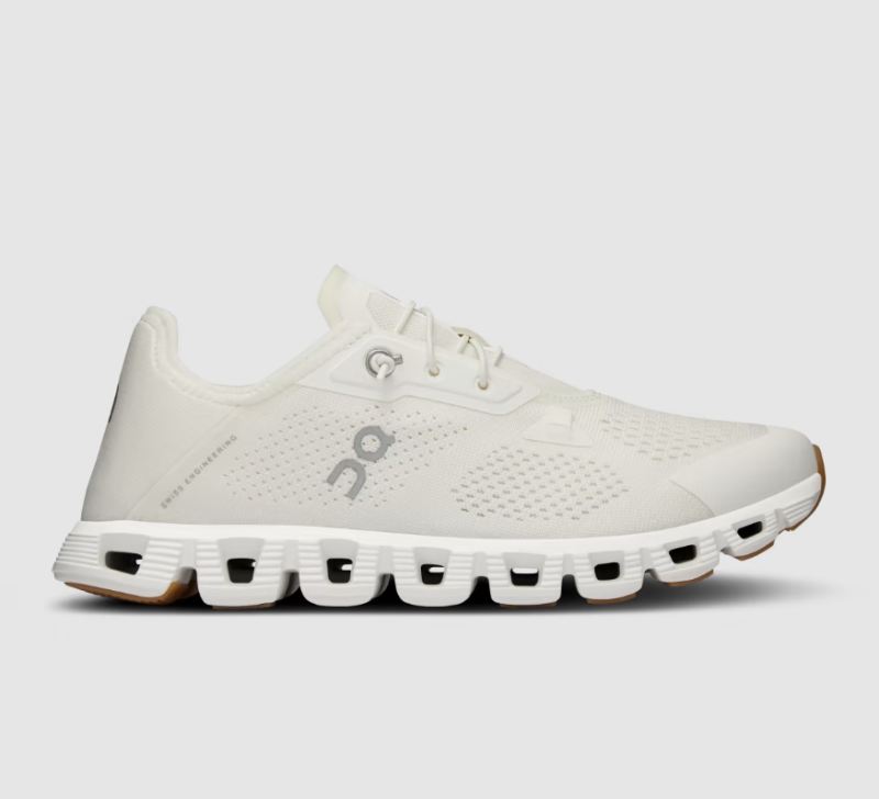 On Running Cloud Shoes Women's Cloud 5 Coast-Undyed-White | Whit