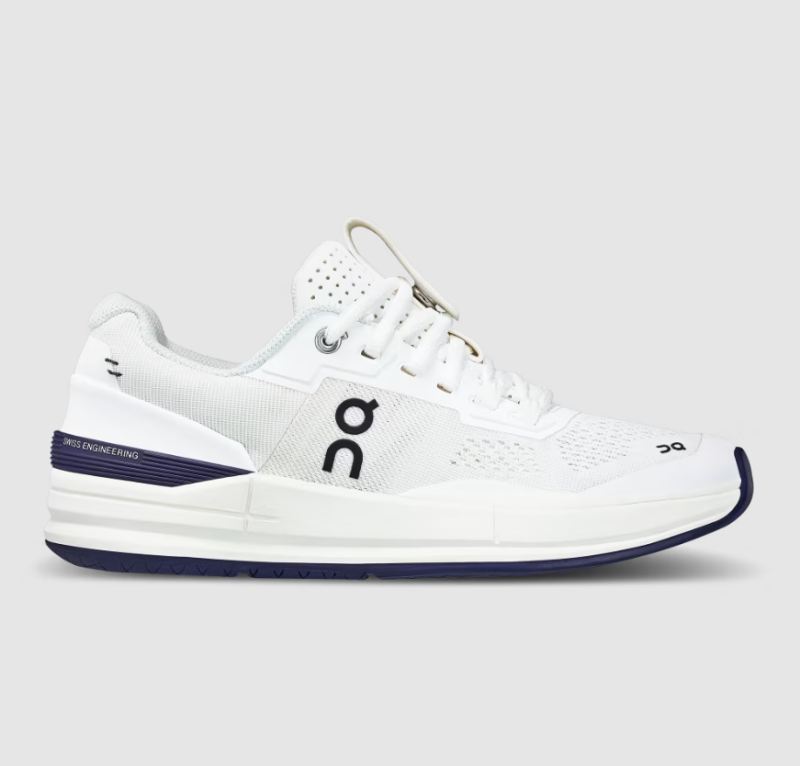 On Running Cloud Shoes Men's THE ROGER Pro-White | Acai - Click Image to Close