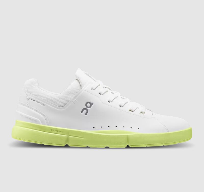 On Running Cloud Shoes Men's THE ROGER Advantage-White | Hay