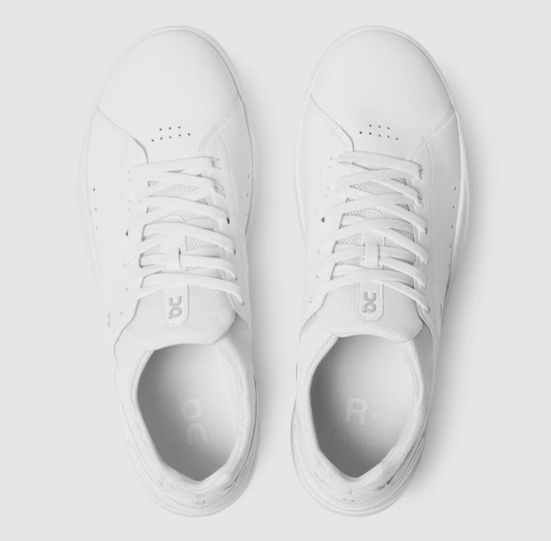 On Running Cloud Shoes Men's THE ROGER Advantage-All White - Click Image to Close