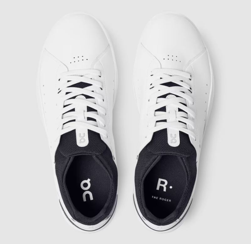 On Running Cloud Shoes Men's THE ROGER Advantage-White | Midnigh