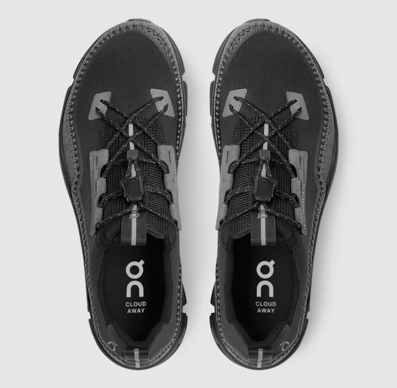 On Running Cloud Shoes Men's Cloudaway-Black | Rock