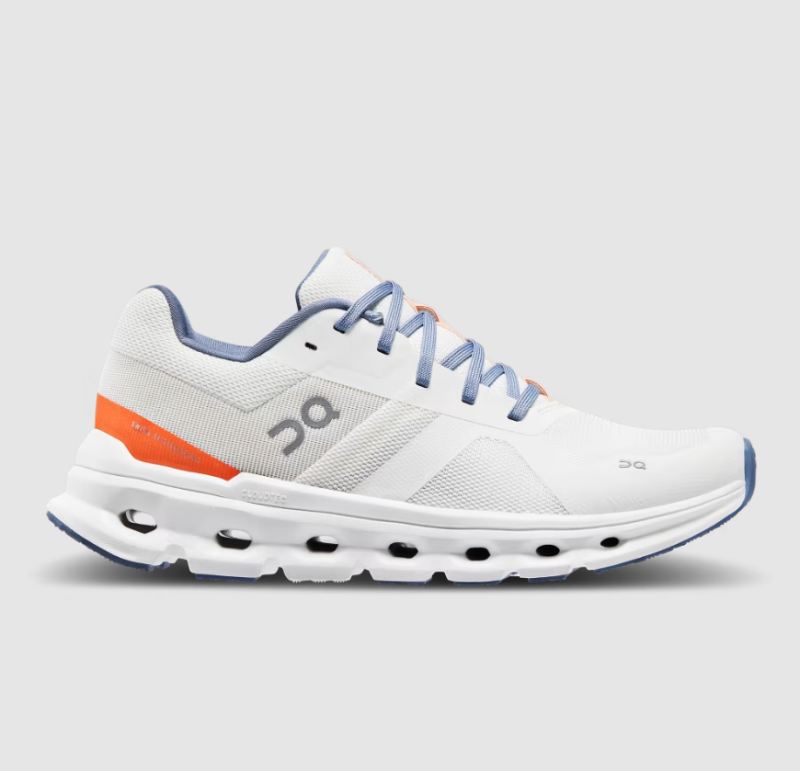On Running Cloud Shoes Men's Cloudrunner Wide-Undyed-White | Fla