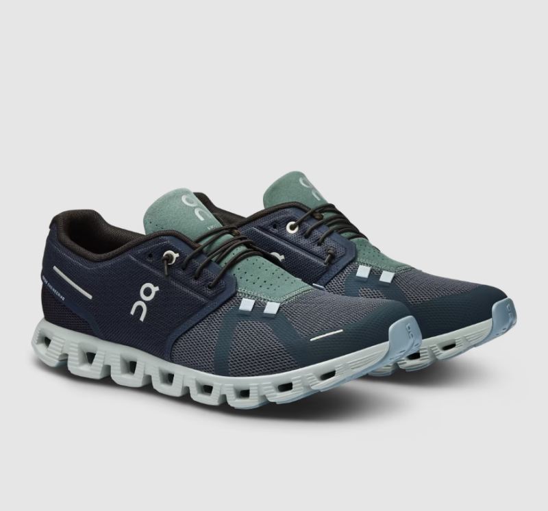 On Running Cloud Shoes Women's Cloud 5-Midnight | Navy - Click Image to Close