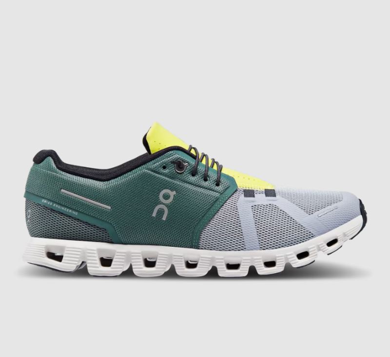 On Running Cloud Shoes Women's Cloud 5-Olive | Alloy - Click Image to Close