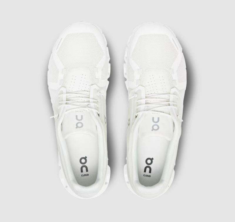On Running Cloud Shoes Men's Cloud 5-Undyed-White | White