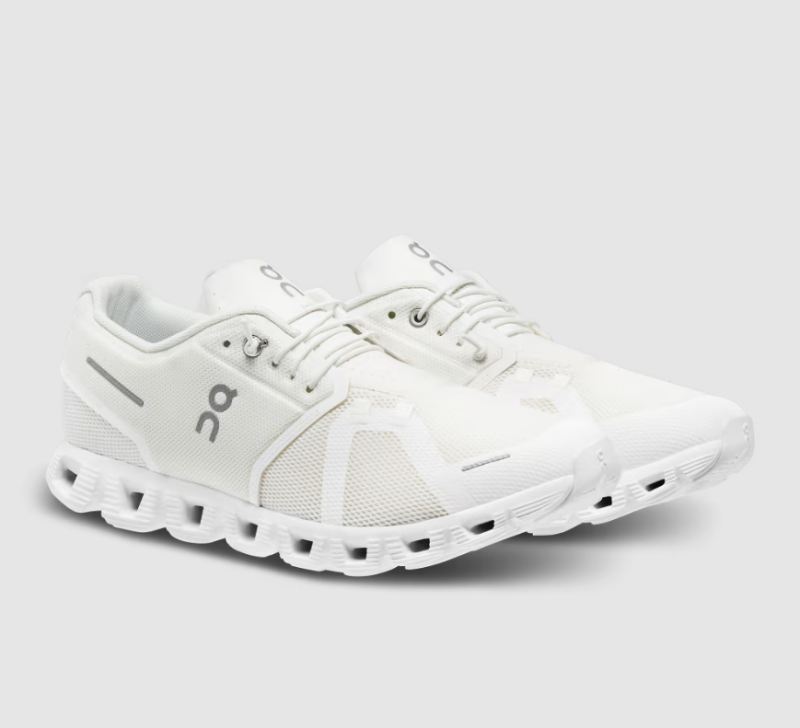 On Running Cloud Shoes Women's Cloud 5-Undyed-White | White