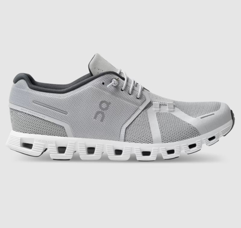 On Running Cloud Shoes Women's Cloud 5-Glacier | White