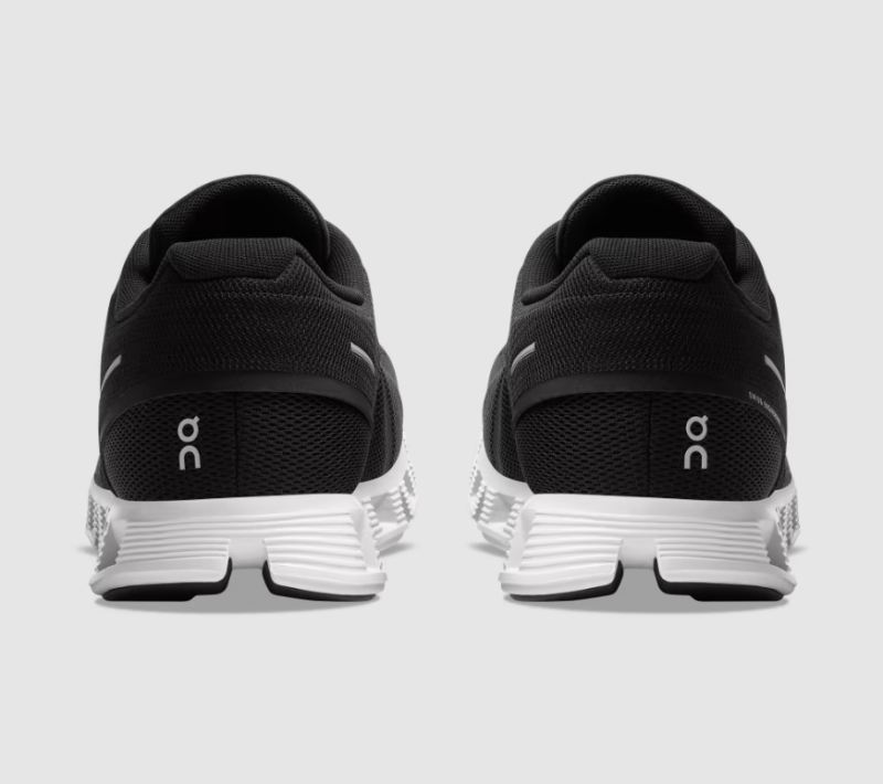 On Running Cloud Shoes Women's Cloud 5-Black | White - Click Image to Close