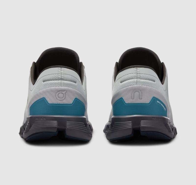 On Running Cloud Shoes Women's Cloud X 3-Glacier | Iron - Click Image to Close