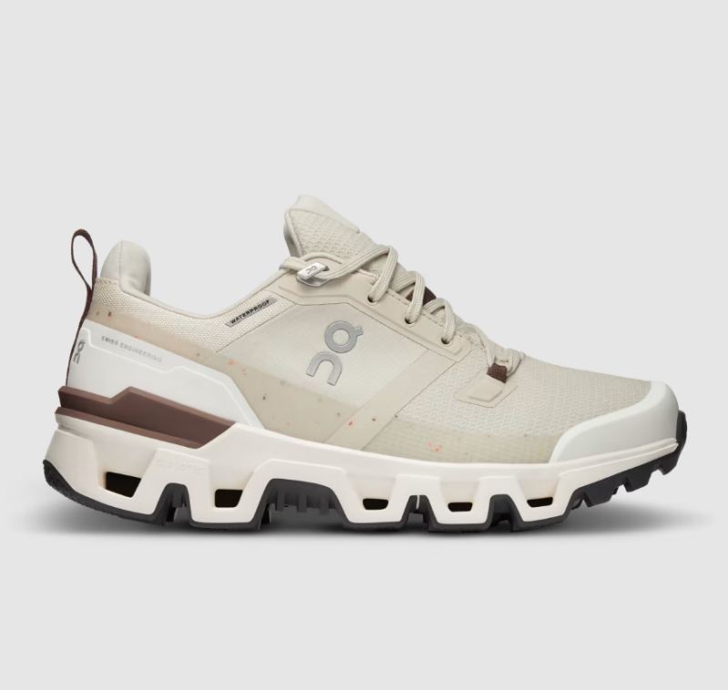 On Running Cloud Shoes Men's Cloudwander Waterproof-Sand | Ivory