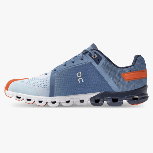 On Running Cloud Shoes Men's Cloudflow-Lake | Flare - Click Image to Close