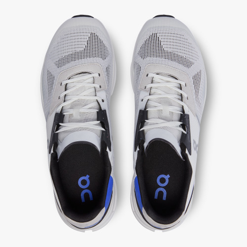On Running Cloud Shoes Men's Cloudrift-White | Cobalt - Click Image to Close