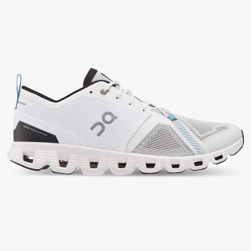 On Running Cloud Shoes Men's Cloud X 3 Shift-White | Black