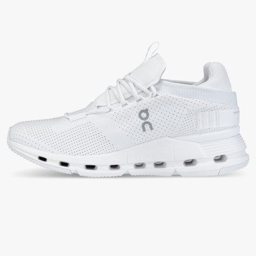 On Running Cloud Shoes Women's Cloudnova-All | White - Click Image to Close