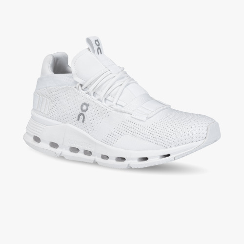 On Running Cloud Shoes Women's Cloudnova-All | White - Click Image to Close