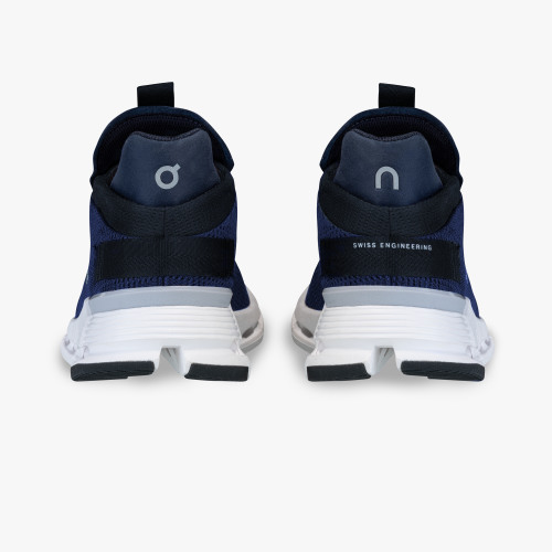 On Running Cloud Shoes Women's Cloudnova-Navy | White