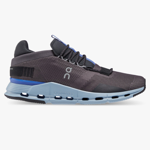 On Running Cloud Shoes Men's Cloudnova-Eclipse | Chambray - Click Image to Close