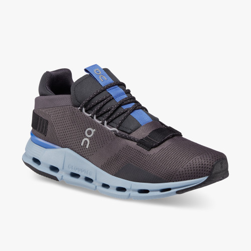 On Running Cloud Shoes Men's Cloudnova-Eclipse | Chambray - Click Image to Close