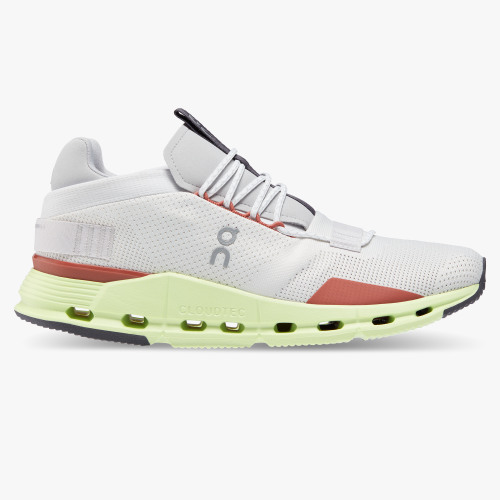 On Running Cloud Shoes Men's Cloudnova-White | Limelight - Click Image to Close