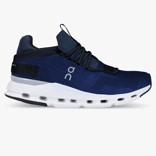 On Running Cloud Shoes Men's Cloudnova-Navy | White