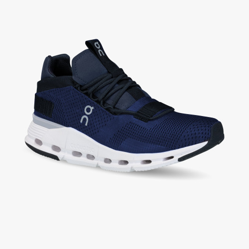 On Running Cloud Shoes Men's Cloudnova-Navy | White