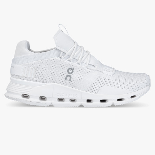 On Running Cloud Shoes Men's Cloudnova-All | White