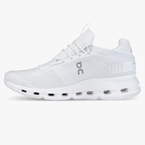 On Running Cloud Shoes Men's Cloudnova-All | White