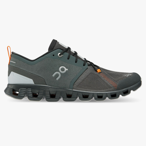 On Running Cloud Shoes Men's Cloud X 3 Shift-Lead | Turmeric - Click Image to Close