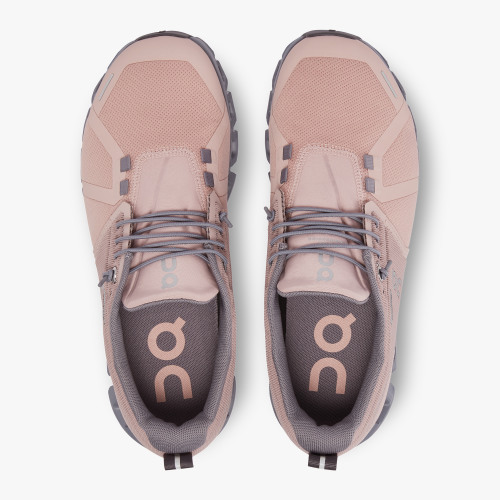 On Running Cloud Shoes Women's Cloud 5 Waterproof-Rose | Fossil