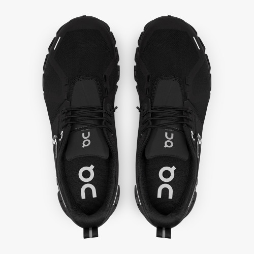 On Running Cloud Shoes Women's Cloud 5 Waterproof-All | Black