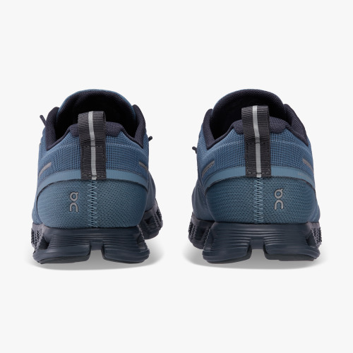 On Running Cloud Shoes Women's Cloud 5 Waterproof-Metal | Navy