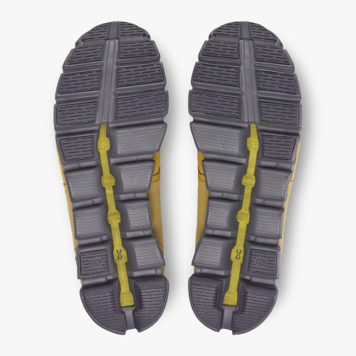 On Running Cloud Shoes Men's Cloud 5 Waterproof-Mustard | Rock