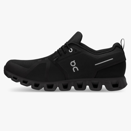 On Running Cloud Shoes Men's Cloud 5 Waterproof-All | Black - Click Image to Close