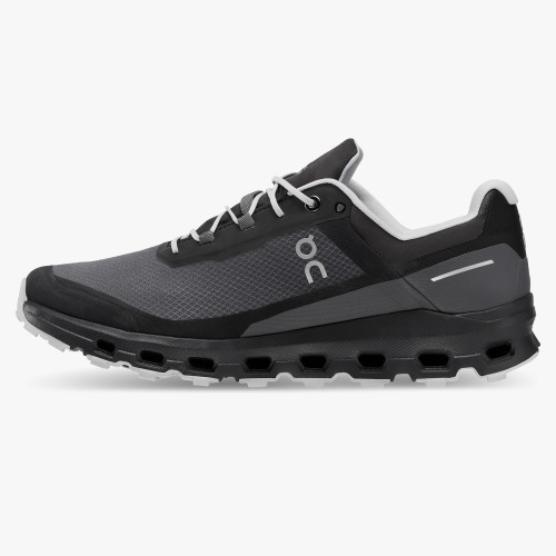 On Running Cloud Shoes Men's Cloudvista Waterproof-Eclipse | Bla