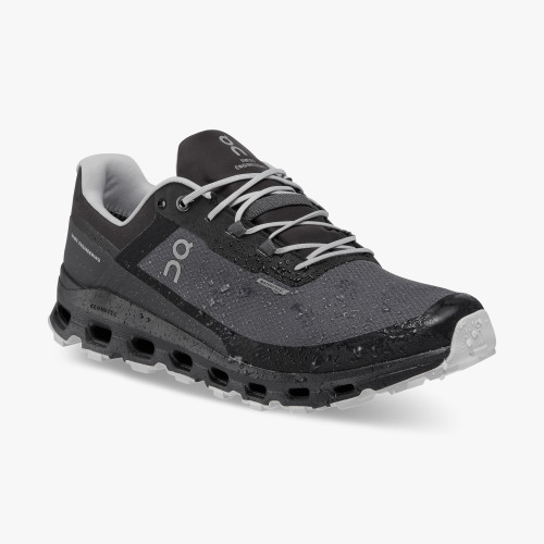 On Running Cloud Shoes Men's Cloudvista Waterproof-Eclipse | Bla