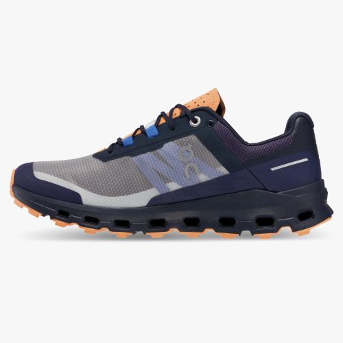 On Running Cloud Shoes Women's Cloudvista-Midnight | Copper - Click Image to Close