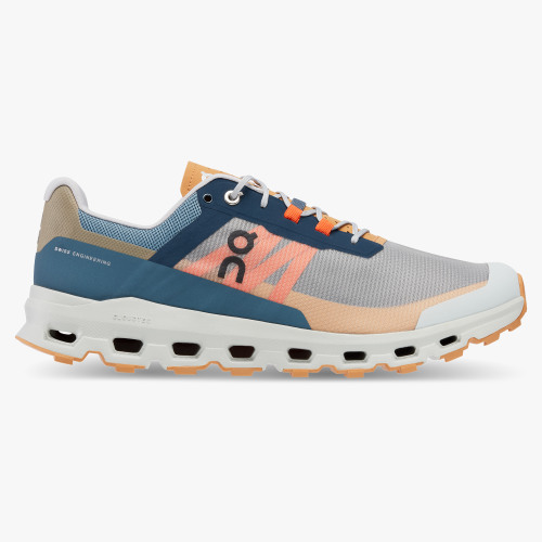 On Running Cloud Shoes Men's Cloudvista-Navy | Mineral - Click Image to Close