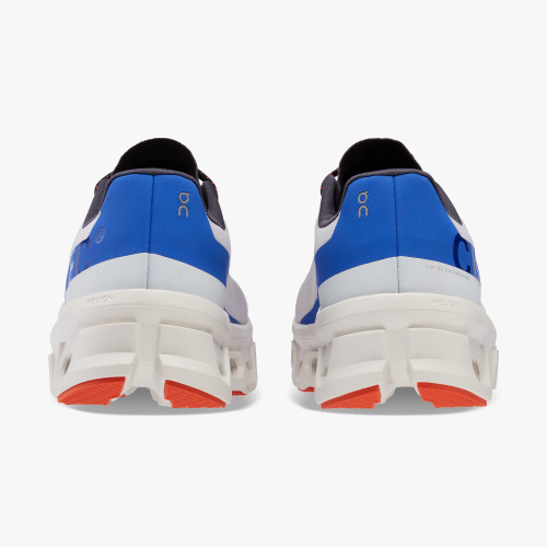 On Running Cloud Shoes Men's Cloudmonster-Frost | Cobalt - Click Image to Close