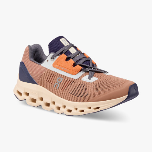 On Running Cloud Shoes Women's Cloudstratus-Cork | Fawn - Click Image to Close