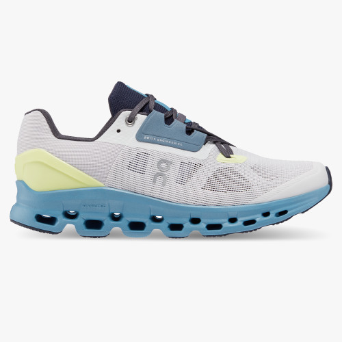 On Running Cloud Shoes Men's Cloudstratus-Frost | Niagara