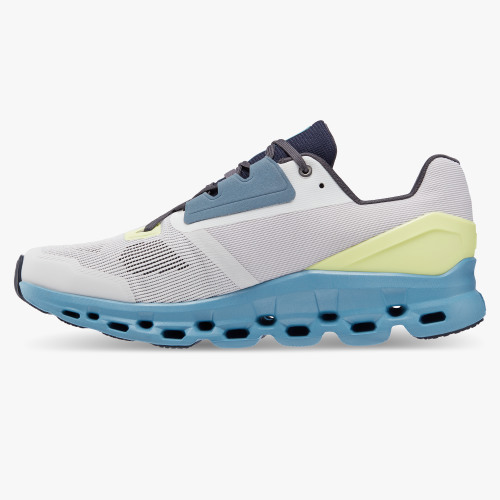 On Running Cloud Shoes Men's Cloudstratus-Frost | Niagara