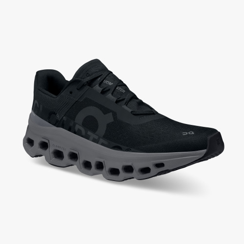 On Running Cloud Shoes Women's Cloudmonster-Black | Magnet