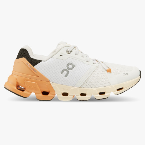 On Running Cloud Shoes Women's Cloudflyer 4-White | Copper