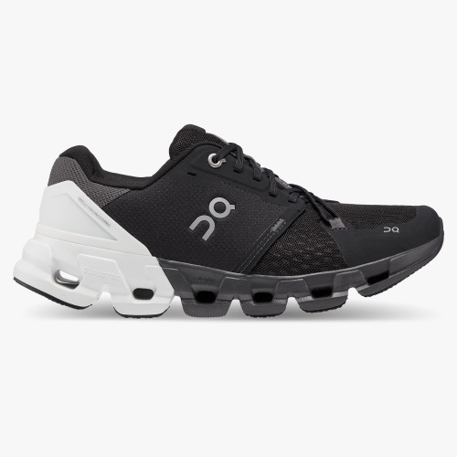 On Running Cloud Shoes Women's Cloudflyer 4-Black | White - Click Image to Close