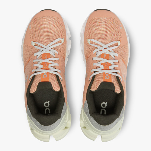 On Running Cloud Shoes Women's Cloudflyer 4-Peach | Aloe